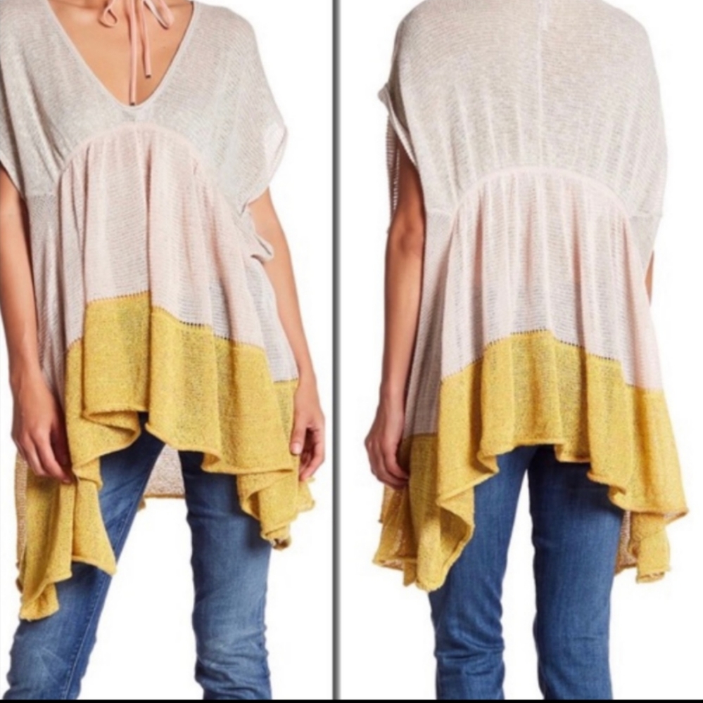 Free People storm clouds Tunic